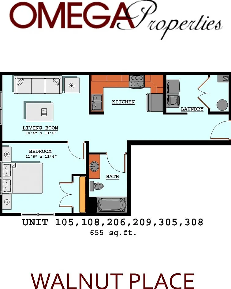 Walnut Place - 340 S. Walnut — Photo 4