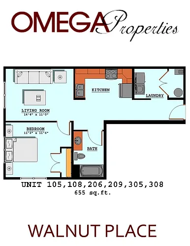 Floor plan 305