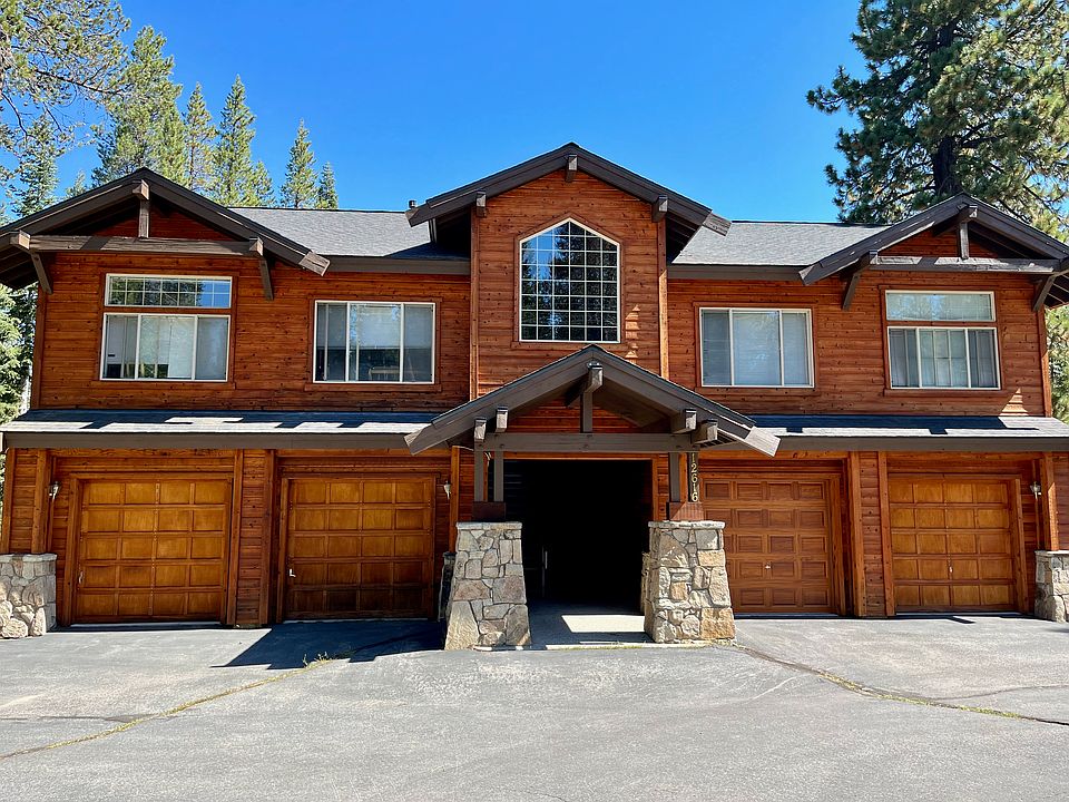 Front view of the four-plex