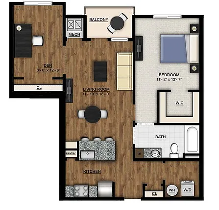 Floor plan D1