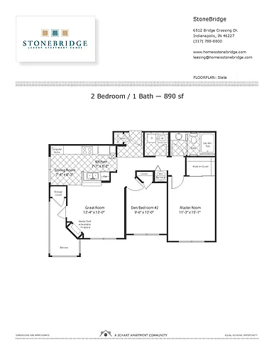 Floor plan Slate F3 2.1