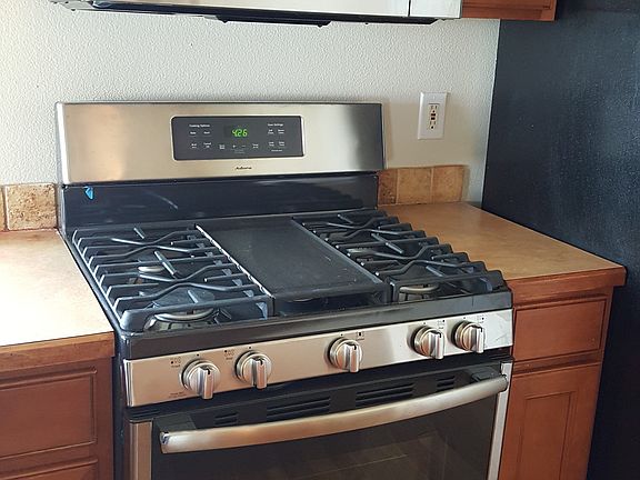 new microwave & stove