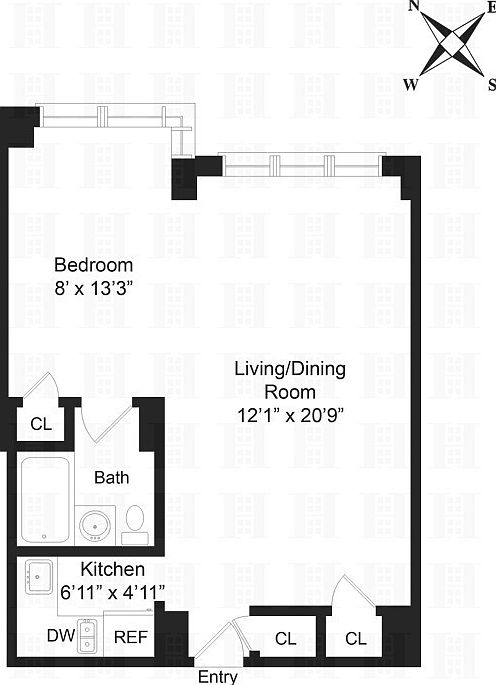 1st image of 166 E 35th St APT 5-D