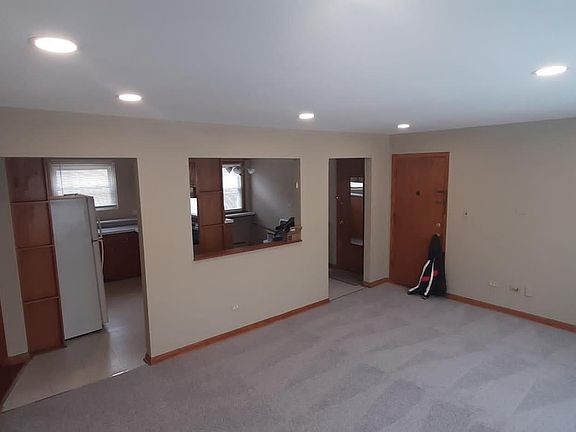 Living room + entryway