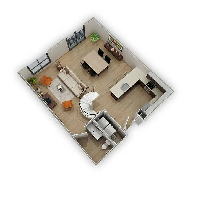 Floor plan Highland