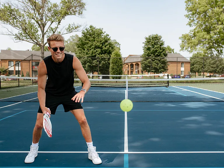 Pickleball court