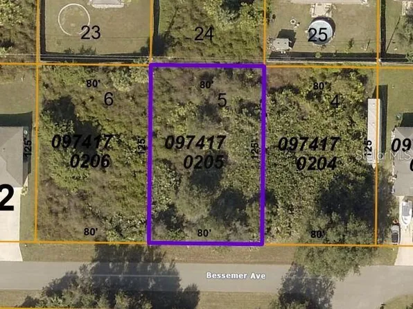 Bessemer Avenue Lot #5, North Pt, FL 34287