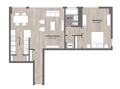 Floor plan 1B3