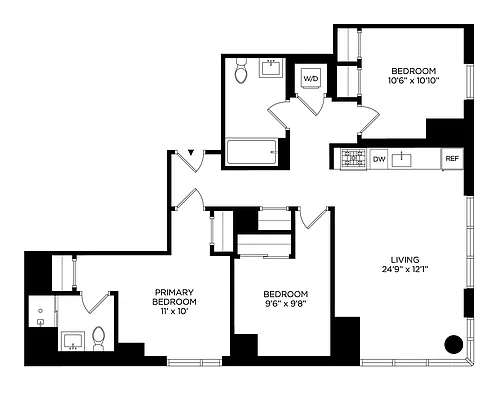Floor plan 3E North