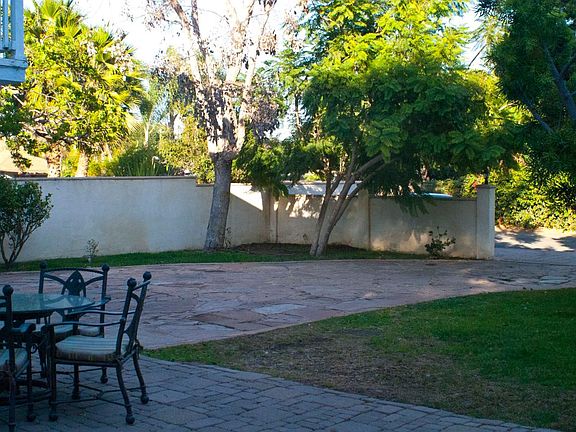 Large yard