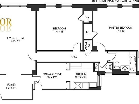 2nd image of 124 W 79th St APT 9D