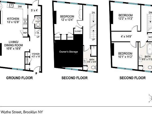 2nd image of 259 Wythe Ave #Townhouse 1
