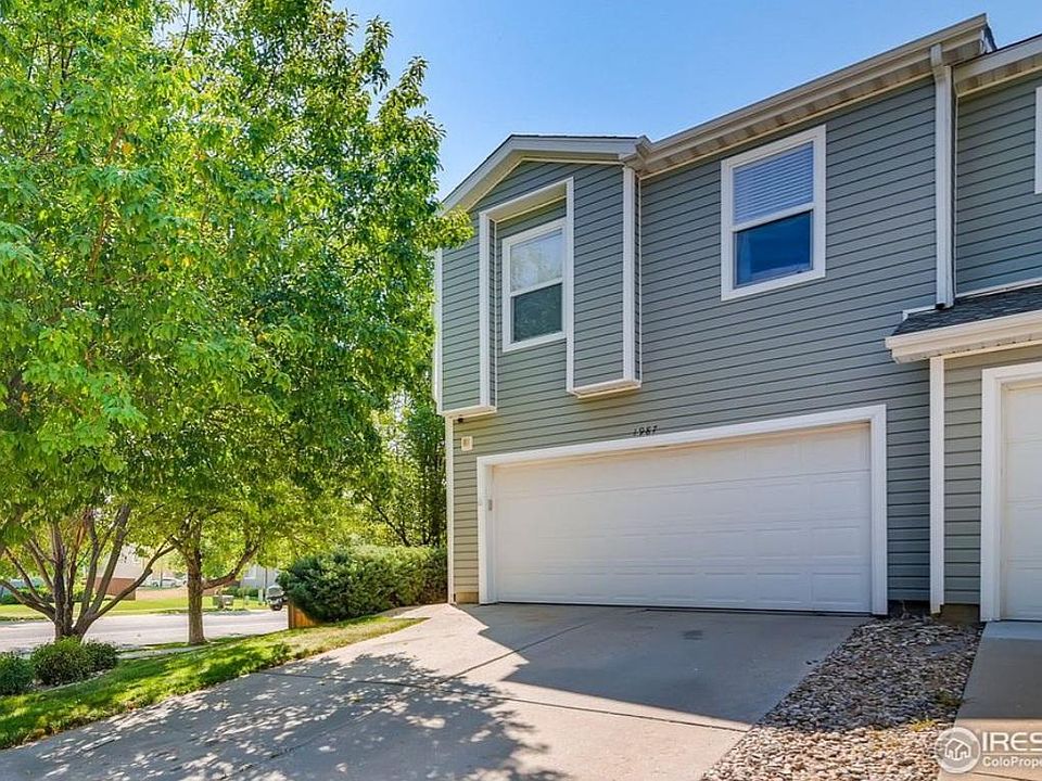 Front of house, garage.