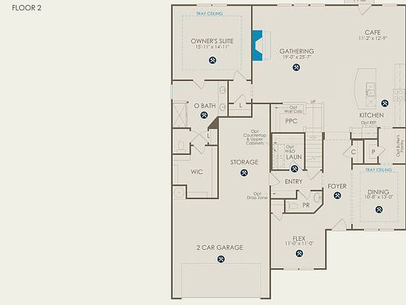 Vanderbilt Floor Plan, Quick Move-In Home, Floor 1