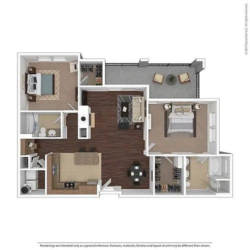 Floor plan B3