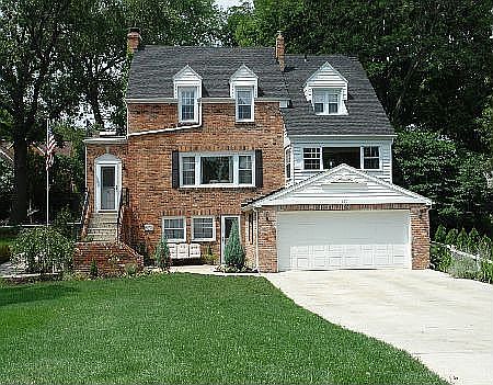 Front of home; riverview
