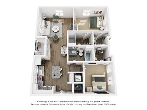 Floor plan Row