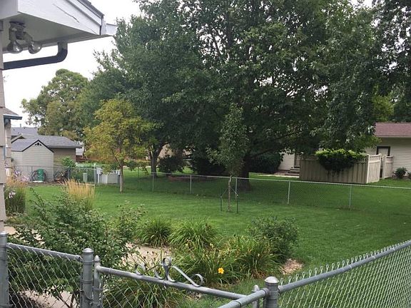 Large fenced in back yard