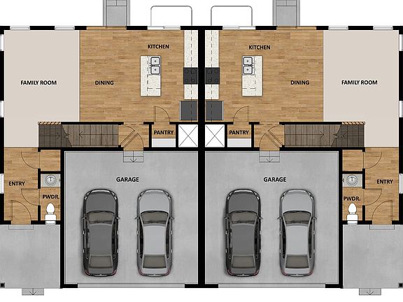 Main Floor Twin Home