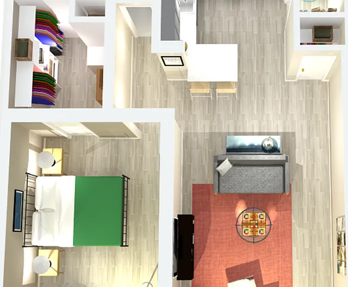 1 BEDROOM 1 BATH 1 BEDROOM 1 BATH