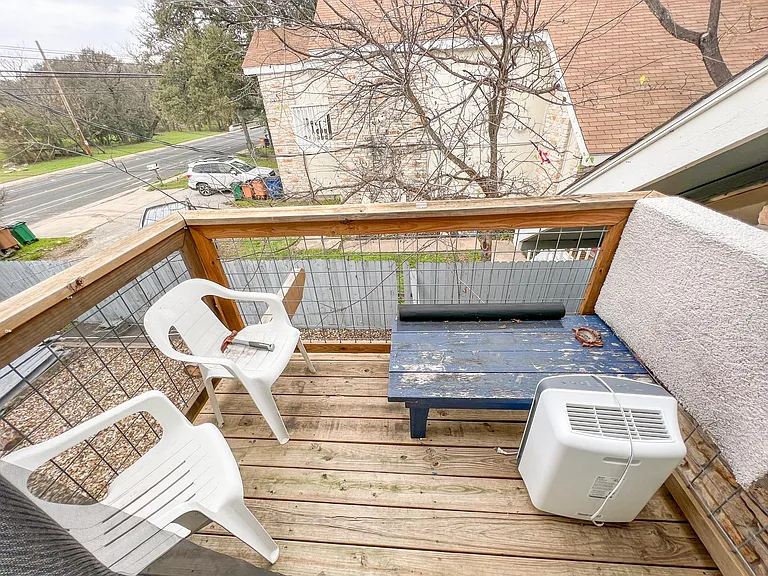 Cute balcony attached to master