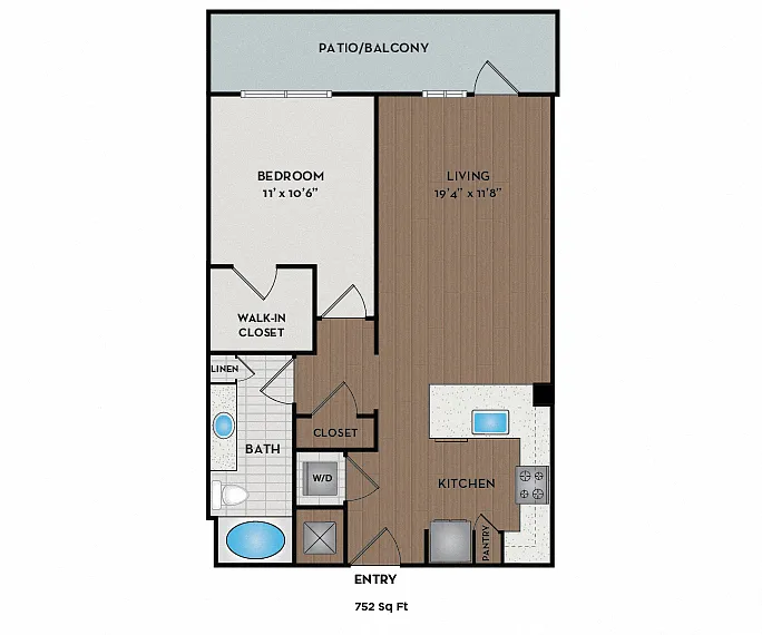 Floor plan East Lake I & II