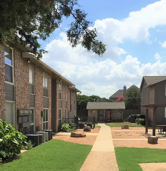 Enjoy peaceful landscaped courtyards and a quiet neighborhood atmosphere you'll love coming home to.
