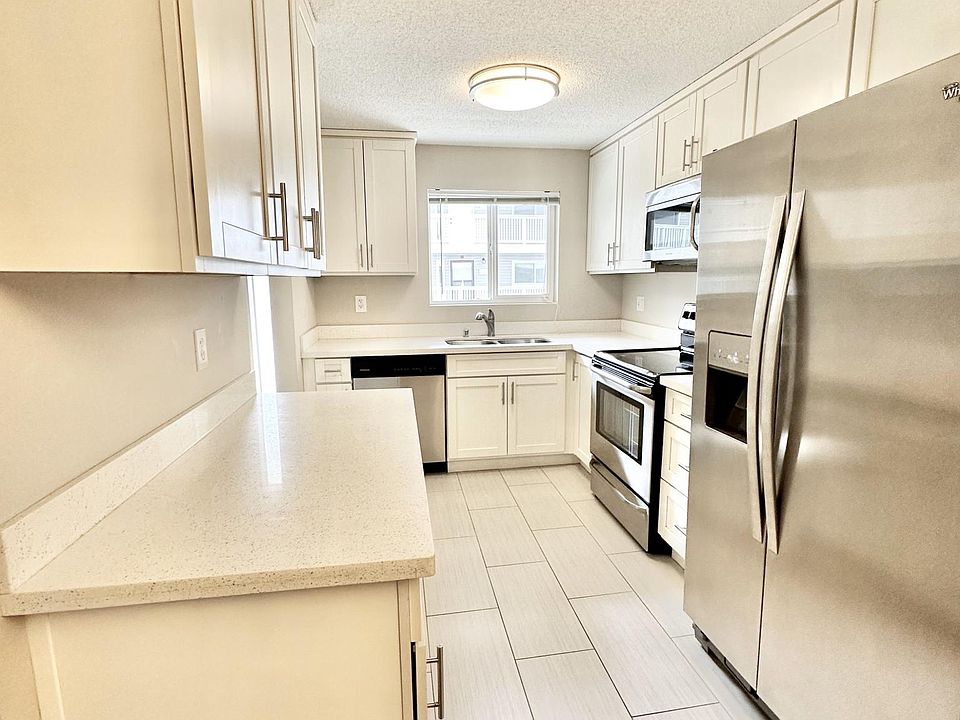 All stainless steel appliances in the kitchen!
