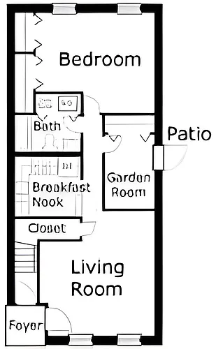 Floor plan The Harbor