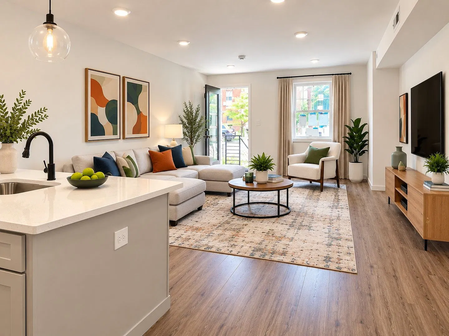 Modern Living - Spacious 5-Bedroom, 2-Bath Apartment in Southeast DC — Photo 2