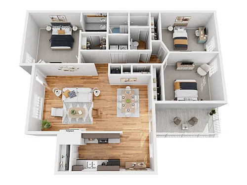 Floor plan C1