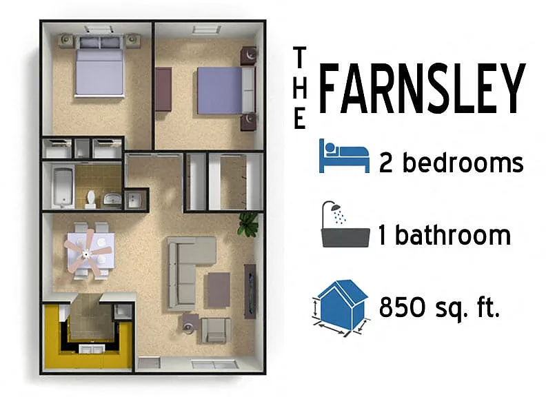 Floor plan The Farnsley