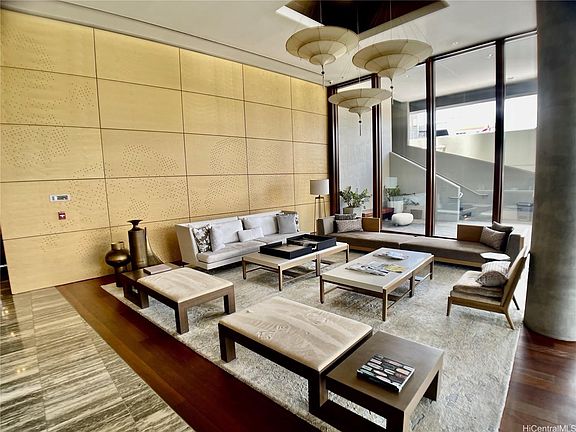 sitting area of the front lobby