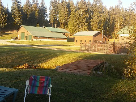 Main bldgs from pond