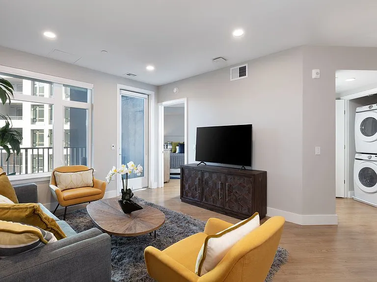 Finish Package I living room with hard surface flooring