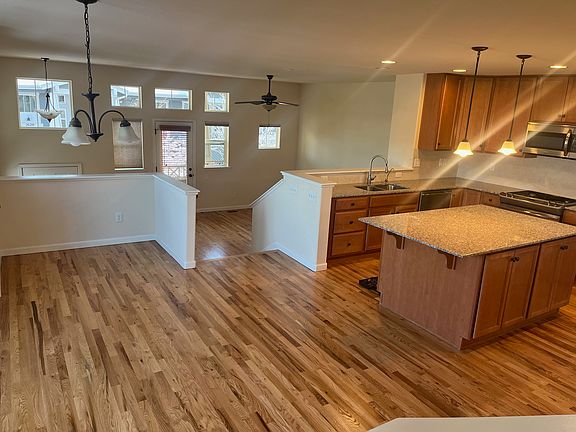 Living Room Dining Room, Kitchen