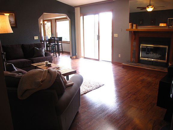 Family Room w/Slate Fireplac