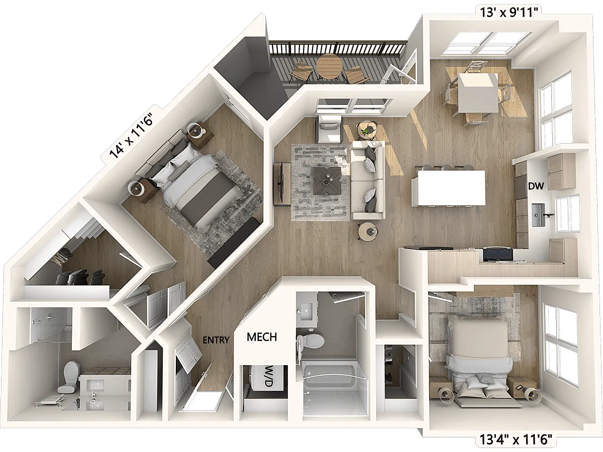 Floor plan 1121