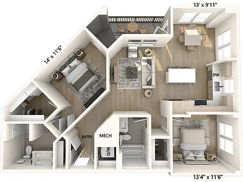 Floor plan 1121