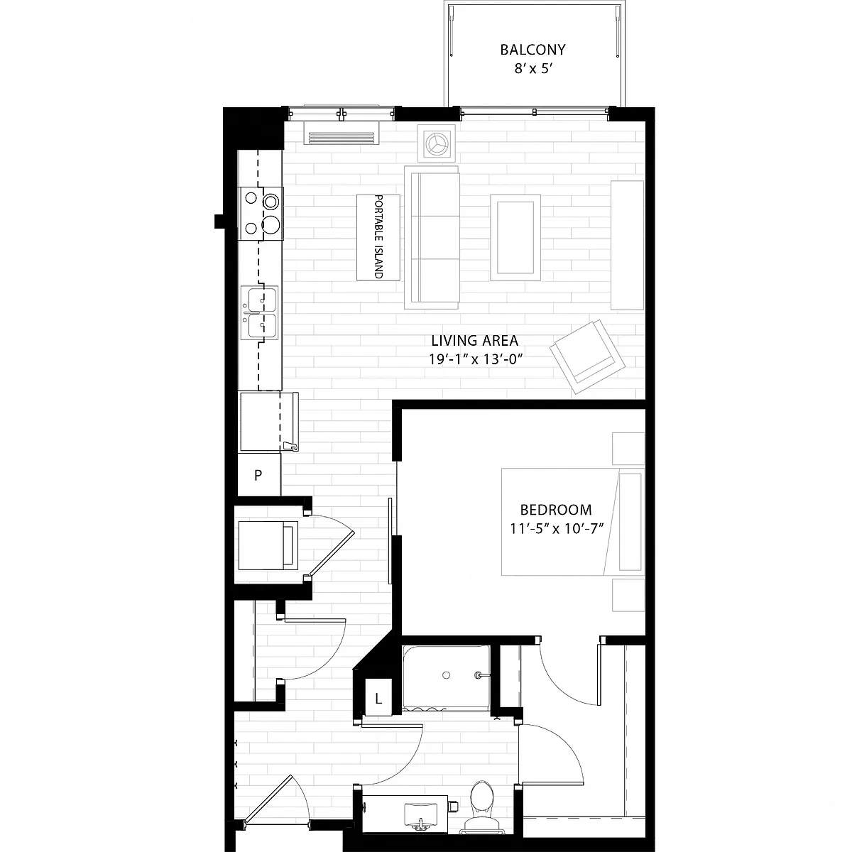 Floor plan The Landing