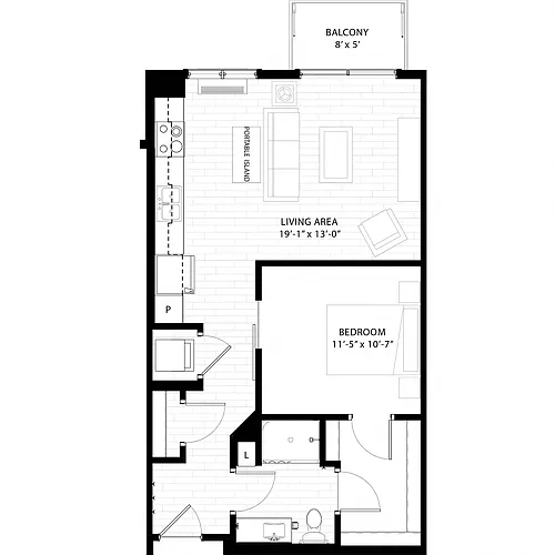Floor plan The Landing