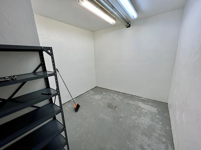 Storage Unit in Basement