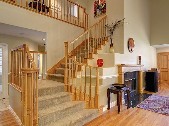 Beautiful Stairway to Upper Level