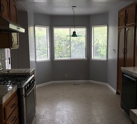 Breakfast nook and kitchen