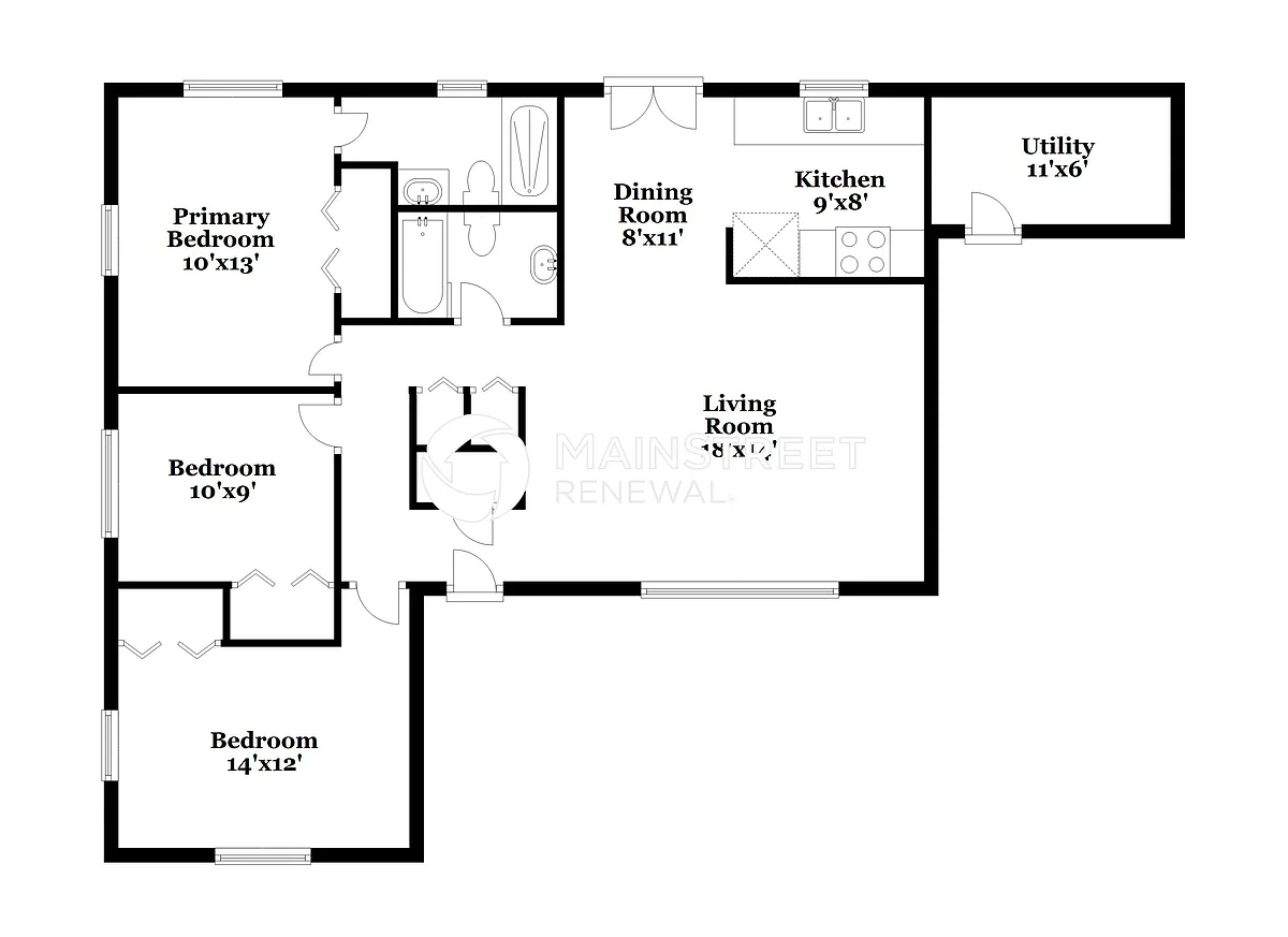 Floor Plan - 4486 Harmony Ln