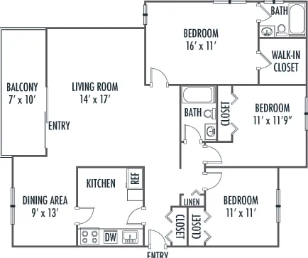 Columbia Choice Apartments — Photo 53