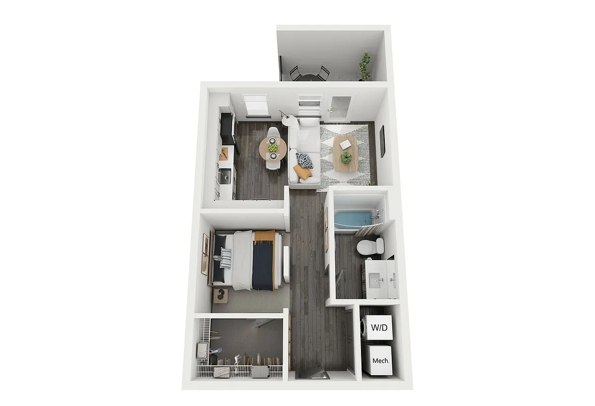 Floor plan Signature - Studio