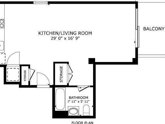 2nd image of 111 Clarkson Ave APT 3A