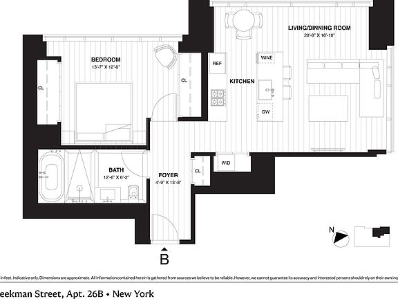 2nd image of 5 Beekman St #26B