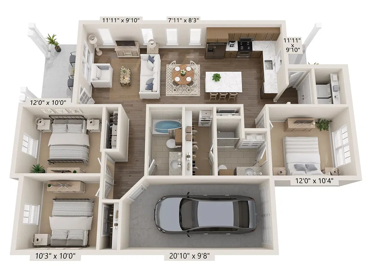 Floor plan Sage